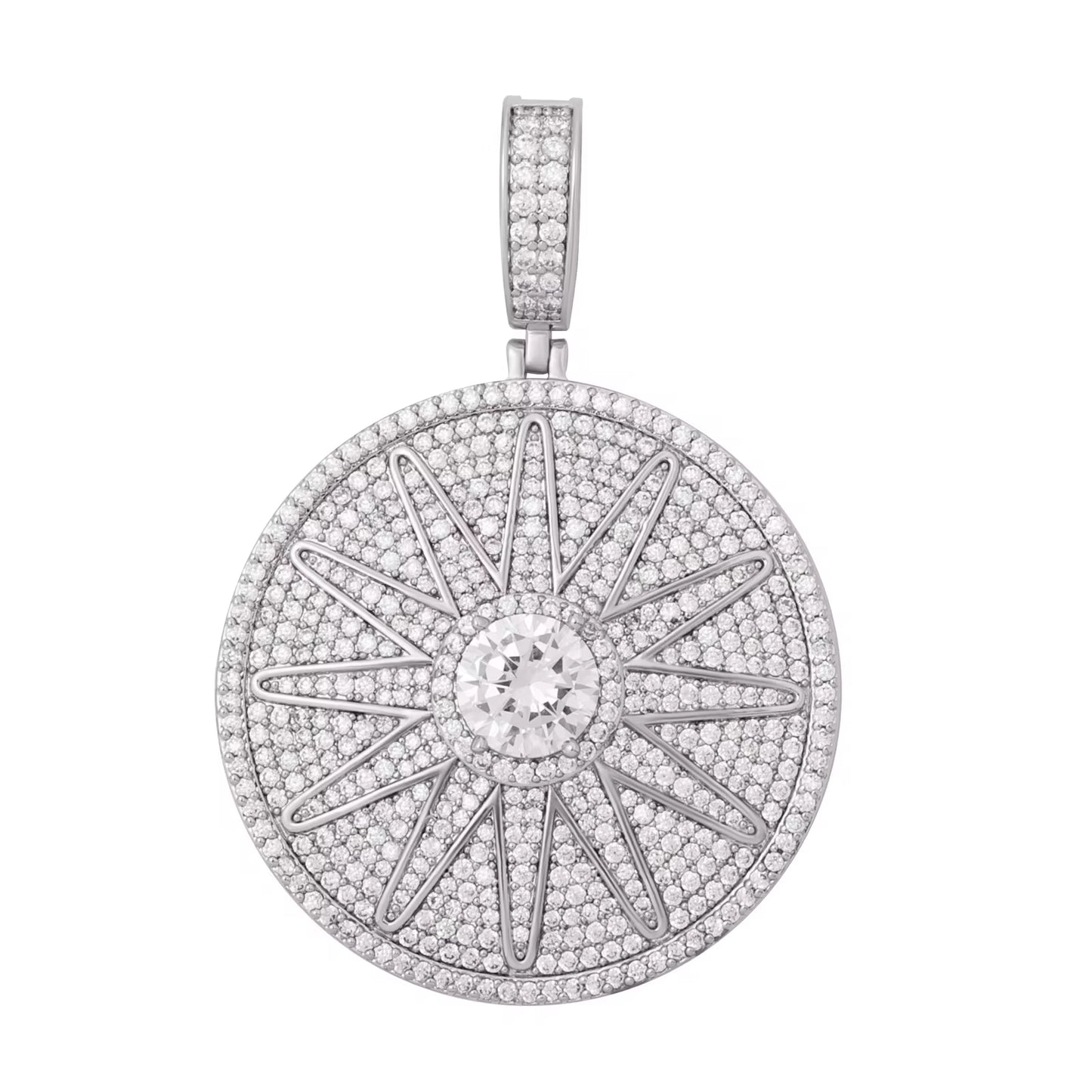 Coin Sun Pendant