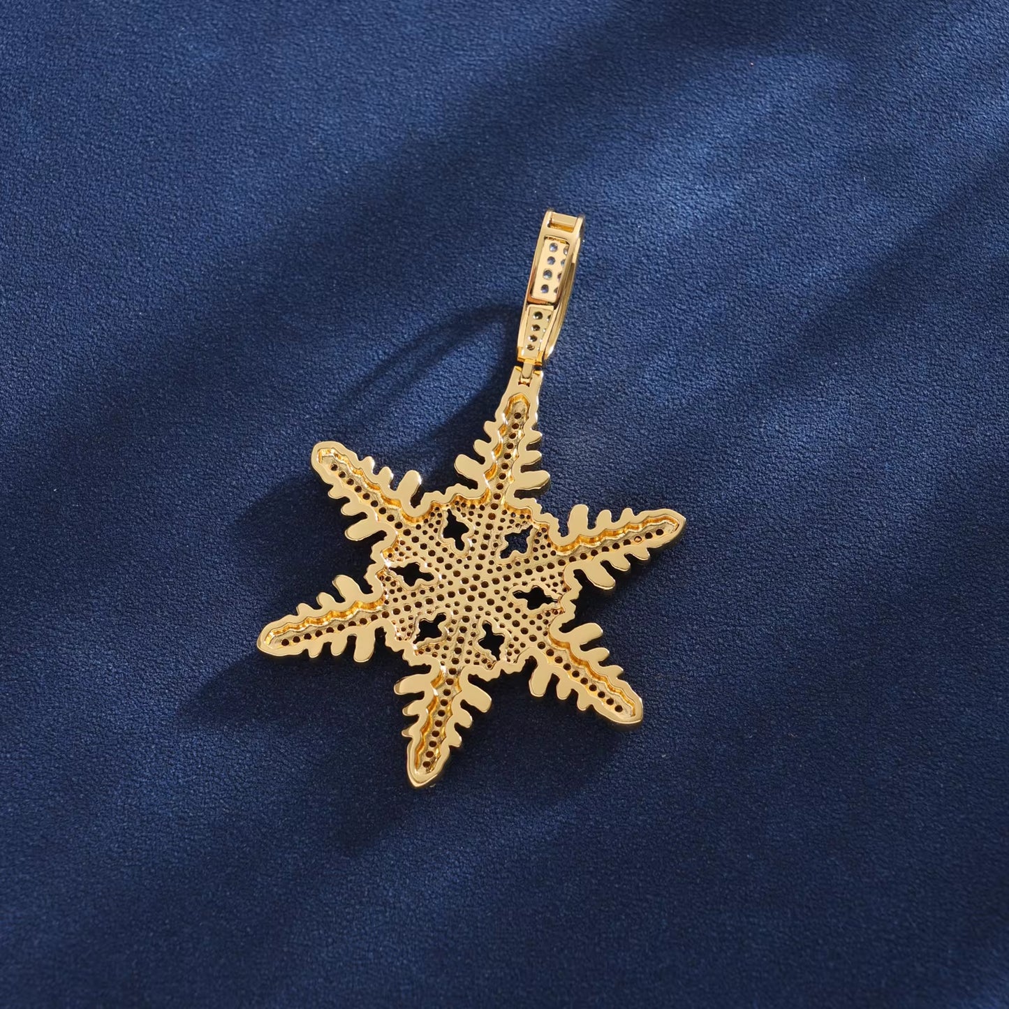 Ice Out Snowflake Pendant