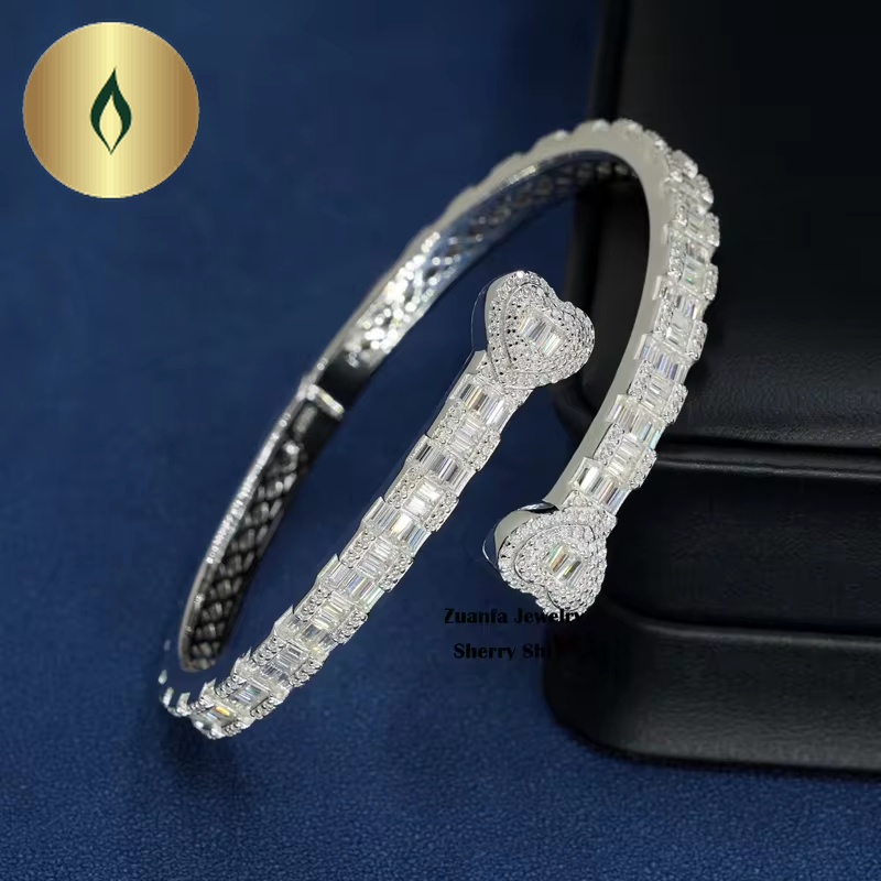 Iced Out Baguette Bracelet