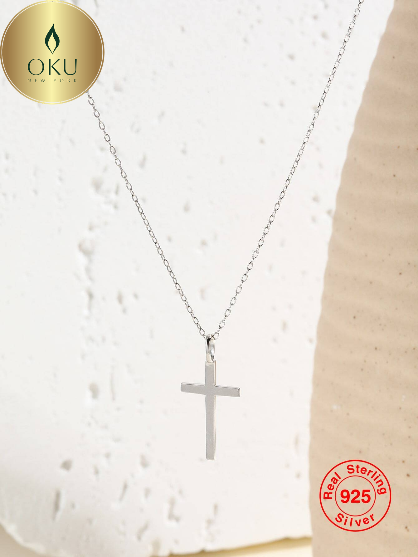Gold Cross Pendant