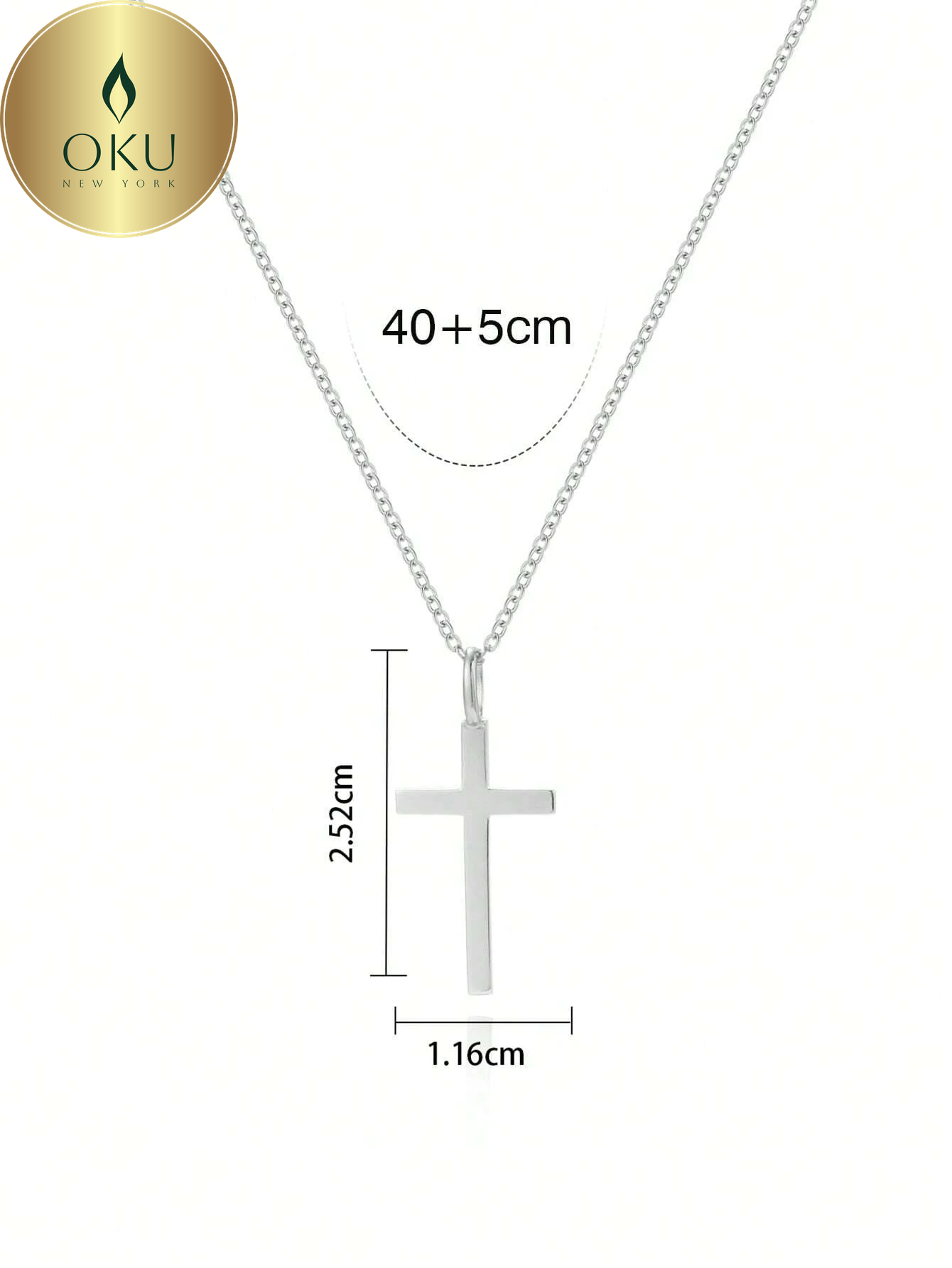 Gold Cross Pendant