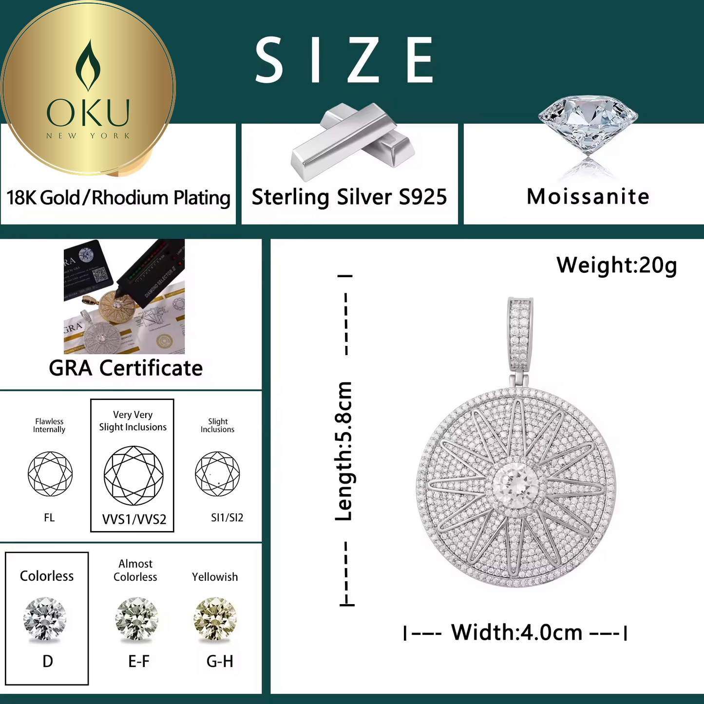 Coin Sun Pendant