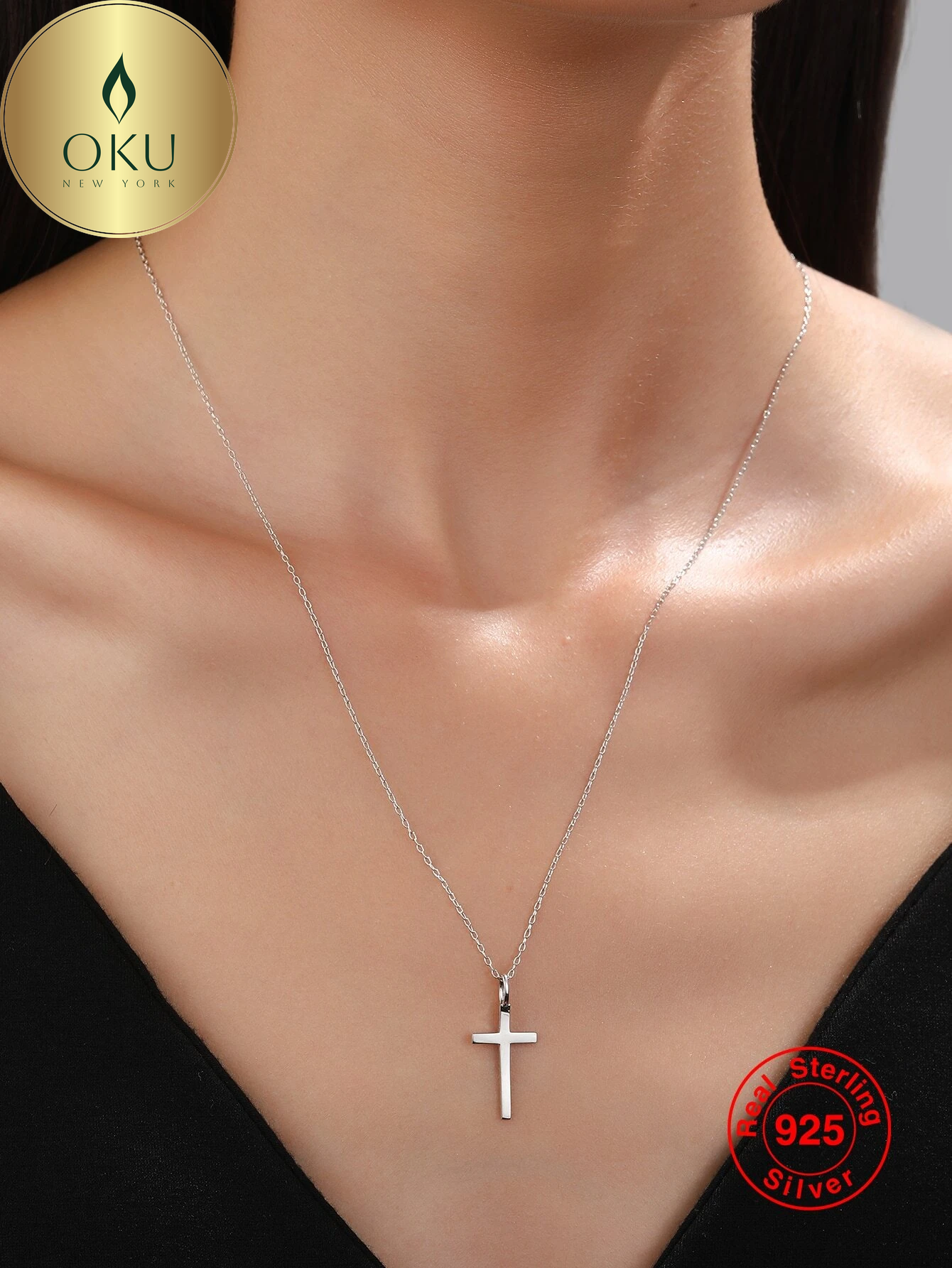 Gold Cross Pendant