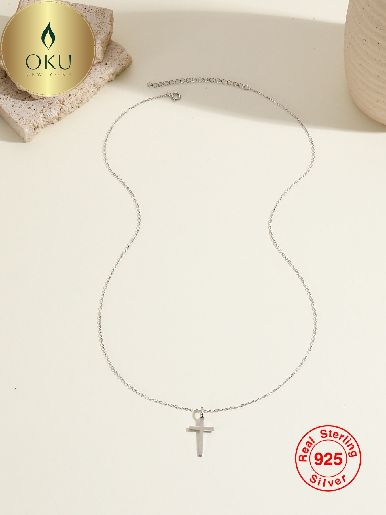 Gold Cross Pendant