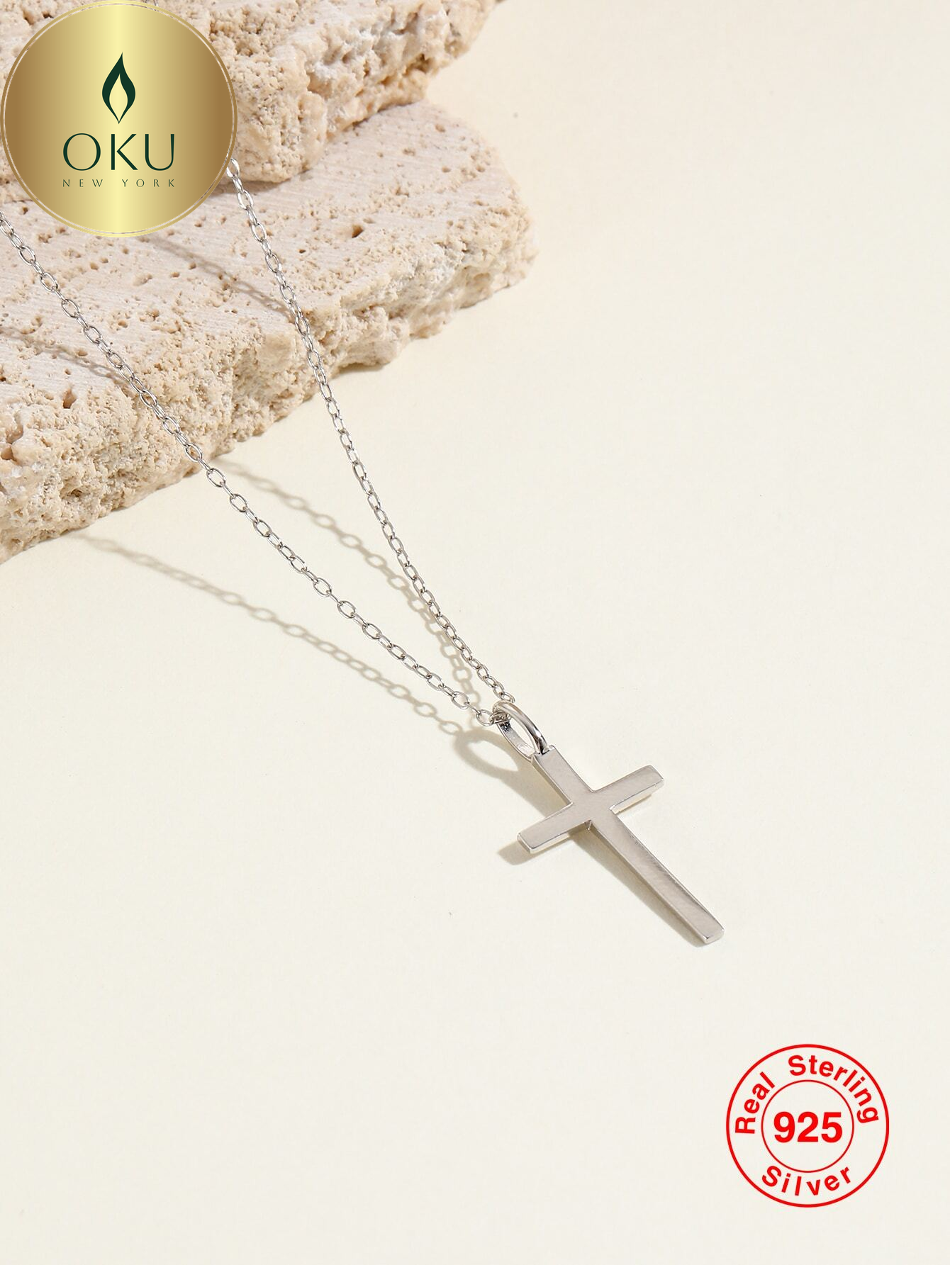 Gold Cross Pendant